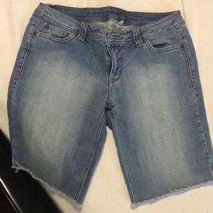 Ladies jean shorts, Sz. 12